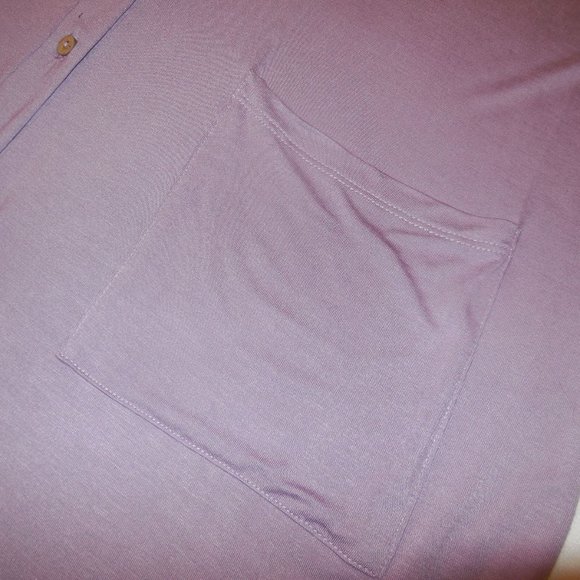 Cardigan Short Sleeve Knit Lightweight lavender button-down summer top purple - Picture 5 of 8